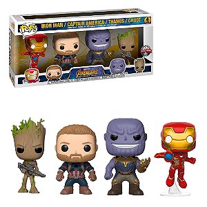 Funko Pop! Groot: Guardiões da Galáxia Especial de Natal Marvel