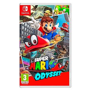 Jogo Super Mario Odyssey - Nintendo Switch