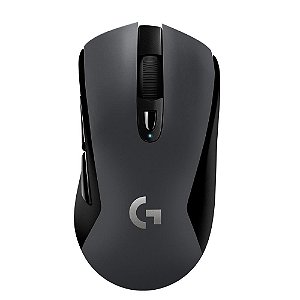 Mouse Gamer sem fio Logitech G305 Lightspeed 12000 DPI 6 Botões Preto