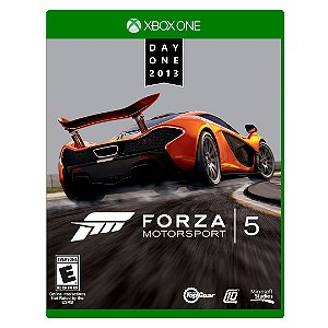 Jogo Forza Motorsport 5  Edição Day One 2013 (Seminovo) - Xbox One