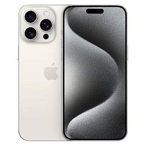 Smartphone iPhone 16 Pro Max, 48Mp, 5G eSim, Titânio Branco Smartphone iPhone 16 Pro Max, 48Mp, 5G eSim, Titânio Branco