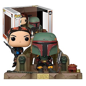 Funko Pop, Boba Fett And Fennec On Throne 486 - Star Wars