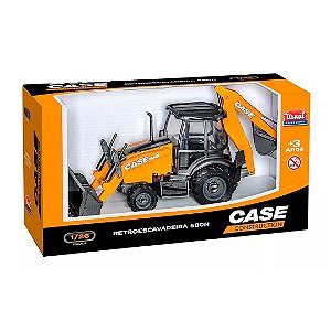 Retroescavadeira Case Miniatura Réplica 580n - Usual