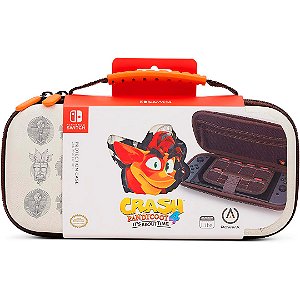 Case Protetora Nintendo Switch Crash Bandicoot 4 It's About Time, Branco (Seminovo) - PowerA