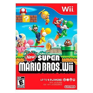 Jogo New Super Mario Bros. Wii (Seminovo) - Nintendo Wii