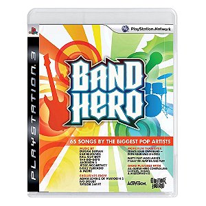 Jogo Band Hero (Seminovo) - PS3