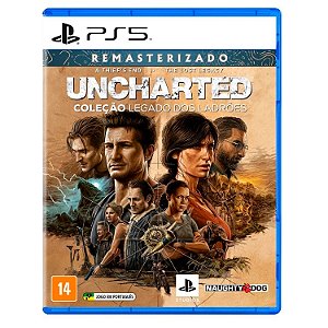 Jogo Uncharted Coleção Legado dos Ladrões (Seminovo) - PS5