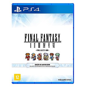 Jogo Final Fantasy I-VI Pixel Remaster Collection Edição De Aniversário - PS4