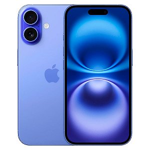 Smartphone iPhone 16 256gb, Câmera de 48Mp, Rede 5G eSim, Ultramarino - Apple