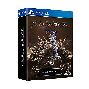 Jogo Sombras da Guerra - Edição Exclusiva Brasil (Seminovo) - PS4