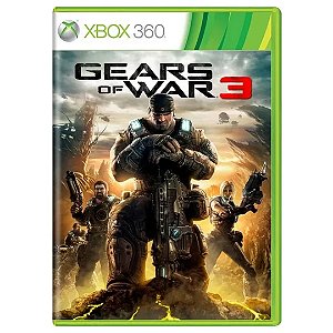 Jogo Gears of War 3 (Seminovo) - Xbox 360