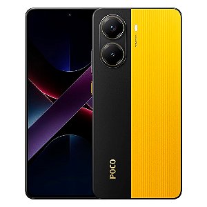 Smartphone Poco X7 Pro 5G 256GB/8GB RAM, Tela AMOLED 120Hz, Câmera 50Mp, Versão Global, Amarelo - Xiaomi