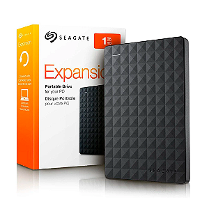 HD Externo Portátil 1TB USB 3.0 Expansion STEA1000400 (Seminovo) - Seagate