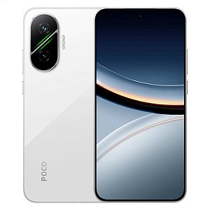 Smartphone Poco F7 5G 256GB/12GB RAM, Tela AMOLED 120Hz, Câmera 50Mp, Versão Global, Branco - Xiaomi