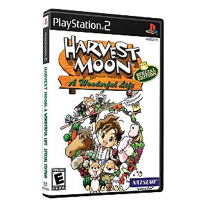 Jogo Harvest Moon A Wonderful Life Special Edition Lacrado - PS2