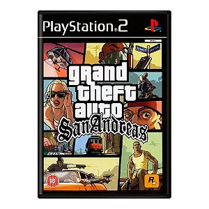 Jogo Grand Theft Auto San Andreas, Versão Japonesa (Seminovo) - PS2