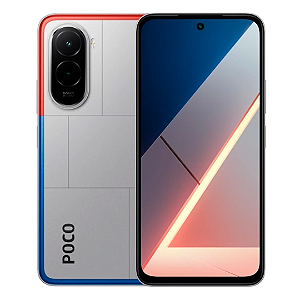 Smartphone POCO M7 256gb/8gb RAM, Câmera de 50Mp, Tela LCD 144Hz, Versão Global, Prata - Xiaomi