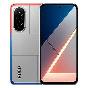 Smartphone POCO M7 128gb/6gb RAM, Câmera de 50Mp, Tela LCD 144Hz, Versão Global, Prata - Xiaomi