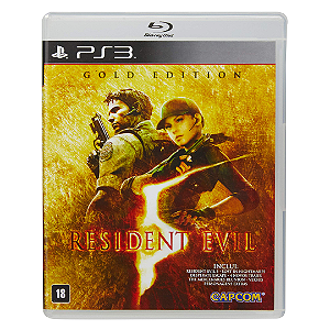 Jogo Resident Evil 5 Gold Edition (Seminovo) - PS3
