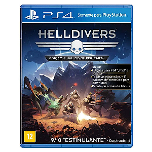 Jogo Helldivers Edição Final do Super-Earth (Seminovo) - PS4