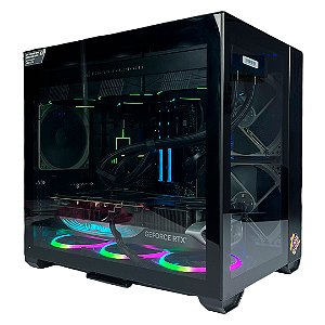 PC Gamer, Ryzen 5 7600X, 32GB Memoria RAM DDR5, SSD NV2 2TB, Placa Mãe ASUS TUF Gaming B650M-Plus, Placa de Vídeo RTX 4080 Zotac