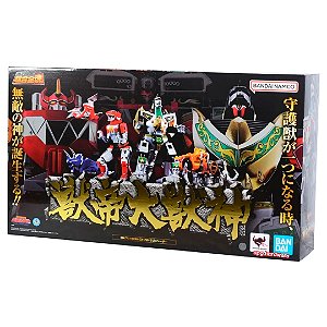 Conjunto Megazord Zyutei Daizyujin GX-72 + GX-78 Soul of Chogokin - Bandai