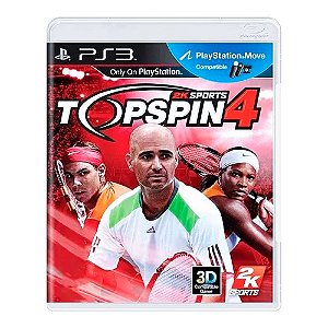 Jogo 2K Sports Top Spin 4 (Seminovo) - PS3