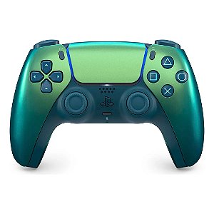 Controle Dualsense PS5 Verde Chroma Teal (Seminovo) - Sony