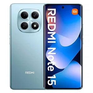 Smartphone Redmi Note 15 256gb/8gb de RAM, Câmera de 108Mp, Tela AMOLED 120Hz, Versão Global, Azul - Xiaomi
