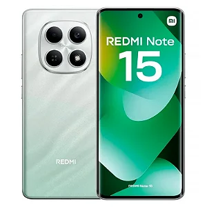 Smartphone Redmi Note 15 256gb/8gb de RAM, Câmera de 108Mp, Tela AMOLED 120Hz, Versão Global, Verde - Xiaomi