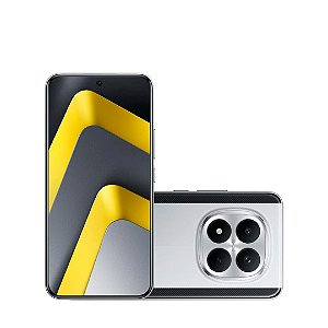 Smartphone Poco M8 Pro 5G 256GB/8GB RAM, Tela AMOLED 120Hz, Câmera 50Mp, Versão Global, Prata - Xiaomi