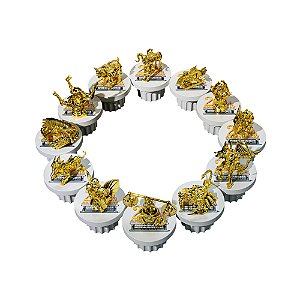 Figure Gold Cloth Object 20° Aniversário Saint Cloth Myth Appendix, Cavaleiros do Zodíaco - Bandai