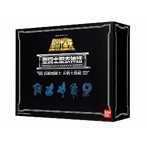 Maleta 5 Cavaleiros de Bronze V2, Cloth Myth Cavaleiros do Zodíaco - Bandai