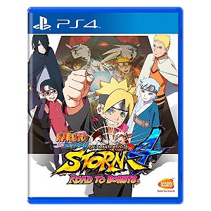Jogo Naruto Shippuden Ultimate Ninja Storm 4 Road to Boruto (Seminovo)(Relabel) - PS4