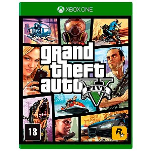 Jogo Grand Theft Auto V GTA 5 (Relabel)(Seminovo) - Xbox One