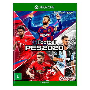 Jogo Efootball Pro Evolution Soccer PES 2020 (Relabel) (Seminovo) - Xbox One