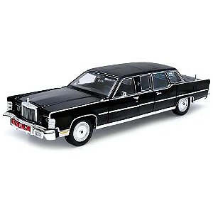 Miniatura Lincoln Continental Limousine Presidential Series Reagan Car 1972 1:24 - Road Signature
