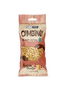 Amendoim Combinô Sabor Bacon e Queijo 60g