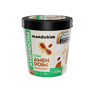 Pasta de Amendoim Integral – Tradicional – 1,02 kg – Mandubim