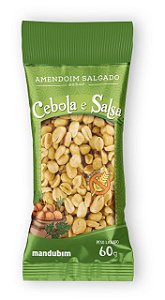 Amendoim Salgado Cebola e Salsa 60g