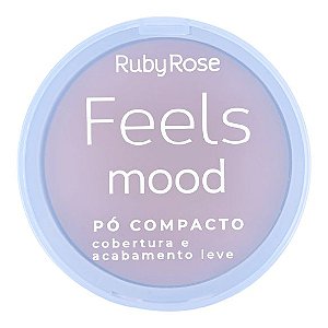 PÓ COMPACTO FEELS MOOD COR 4 ME100 - RUBY ROSE