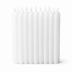 Kit 100 Velas Palito 18cm