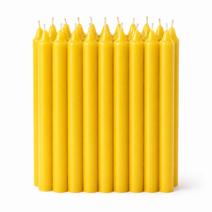 Vela palito 15 cm, 24g - caixa com 100 velas