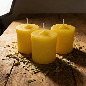 Caixa com 6 velas aromáticas 130g - citronela