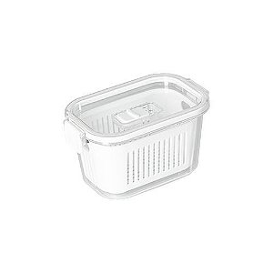 Pote Slim Multiuso com Cesto Interno - 630 ML Branco