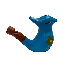 Apito passarinho delicado água
