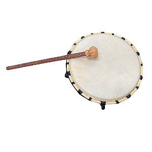 Tambor xamânico 20 cm pequeno