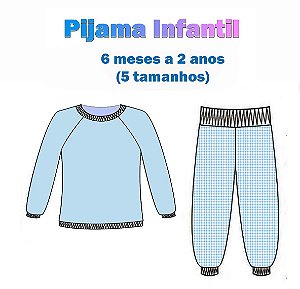 Pijama Infantil  - 6 a 24 meses