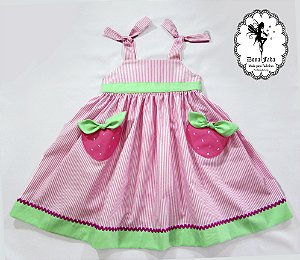 FERNANDA - VESTIDO DE ALÇAS - 6 MESES A 12 ANOS -  MOLDE DIGITAL VIA E-MAIL