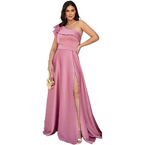 Vestido de Madrinha Rosa Canela